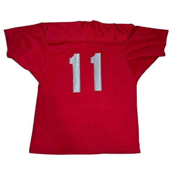 WIlson Football Jersey Men XXL 2XL VINTAGE 70's 80's Outlaws Made in USA - Picture 2 of 16